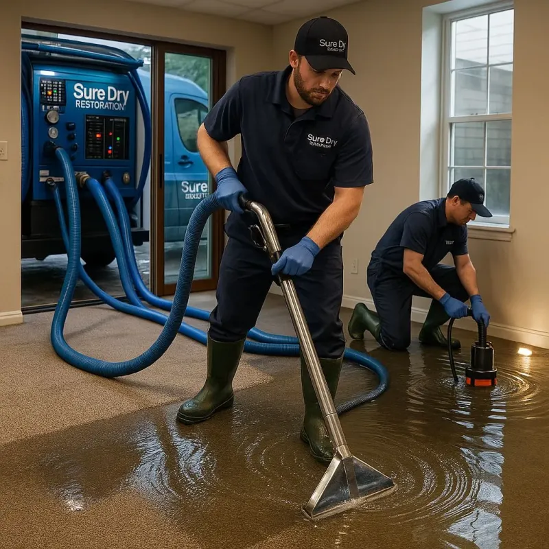 Water Extraction and Removal process in Princeton, WV